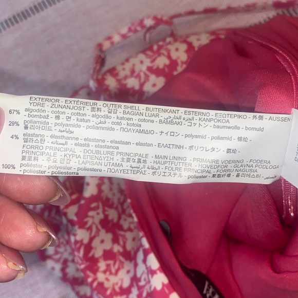 NWT Zara Floral Corset Bodysuit, Sz Small - Picture 16 of 16